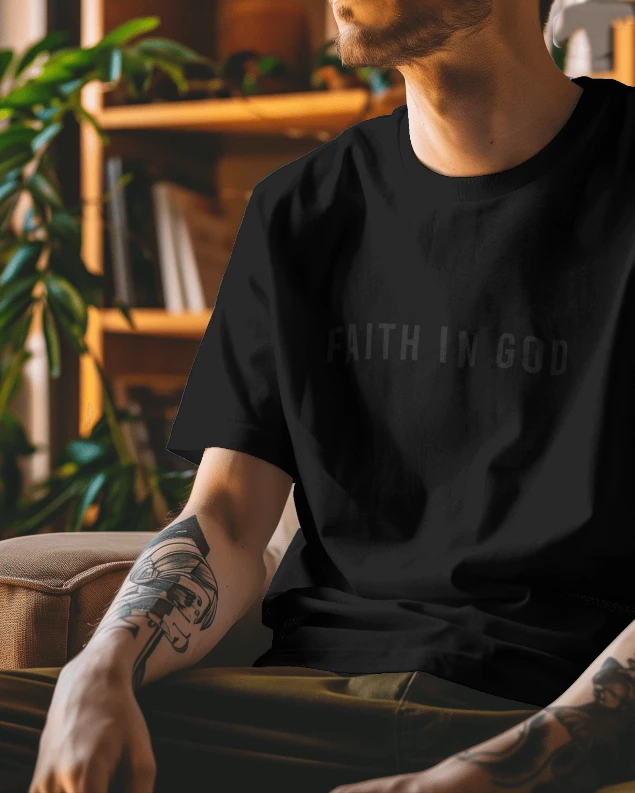 FAITH IN GOD STEALTH BLACK